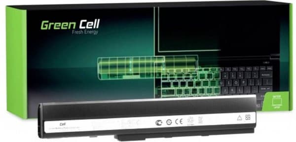 GREEN CELL-batteri för Asus A32-K52 K52 X52 A52 / 11,1V 4400mAh