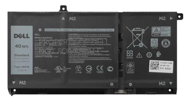 Dell batteri, 40WHR, 3 celler (CF5RH)