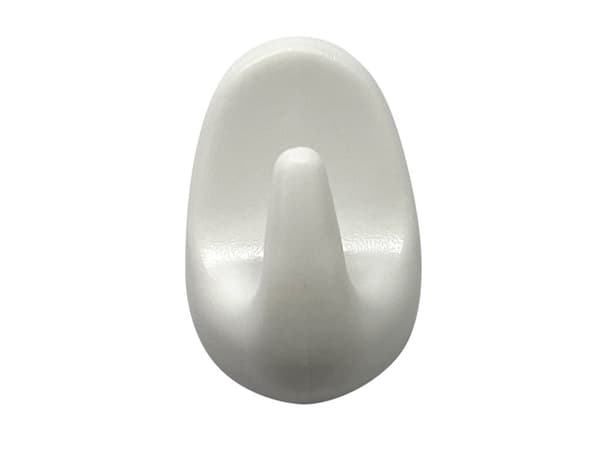 HOME It® selvklæbende krog i plast, 27×17 mm, 8 stk.