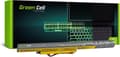 Miniatyrbillede 1 af 4: Green Cell - Laptop batteri (svarende til: Lenovo L12M4F02) - lithium-ion - 4-celler - 2200 mAh - sort - til Lenovo IdeaPad P400 Touch, P500, P500 Tou