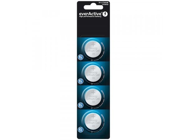 EverActive Mini CR3032 lithium batteries blister 4 pcs.
