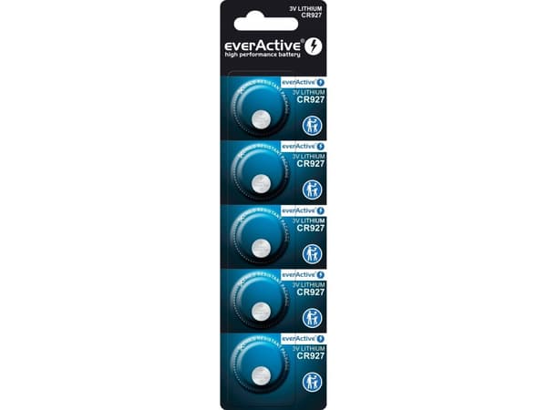 EverActive Mini everActive CR927 litiumbatteri - blisterpakning med 5 stk