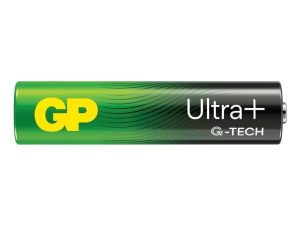 GP Ultra Plus - Batteri 4 x AAA - Alkalisk