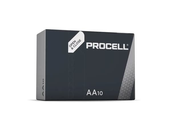 Duracell PROCELL - Paristo 10 x AA / LR6 - alkaliparisto - 3016 mAh