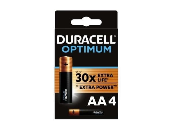 Duracell Network Camera License Duracell OPTIMUM AA Alkaline Battery 4 pcs. [321|1]
