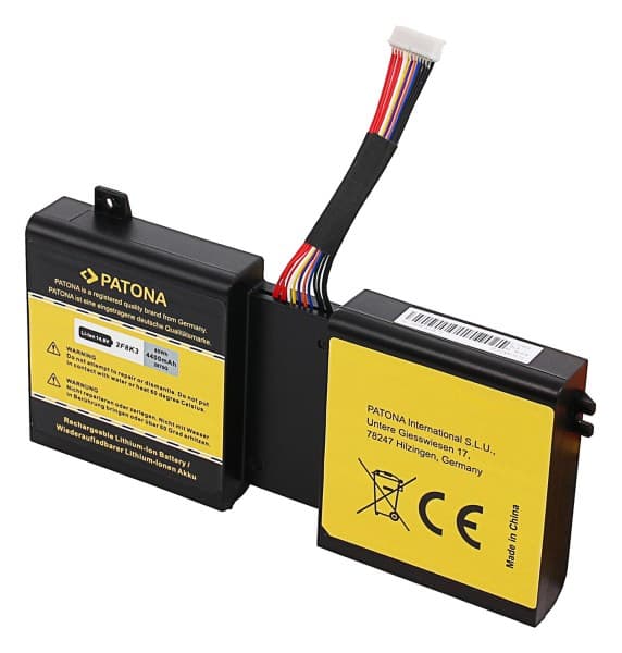 Batteri för Dell Alienware 17 18 4400mAh 2F8K3 G33T KJ2PX