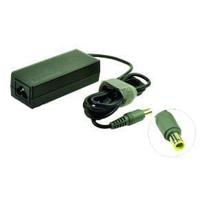 Lenovo ThinkPad 65W Ultraportable AC Adapter - Strømforsyning - AC 100-240 V - 65 Watt - til Lenovo ThinkPad R400, R500, SL300, SL400, SL500, T500, W5 Sort