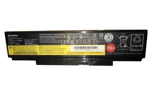 Lenovo - Laptop batteri - lithium-ion - 6 celler - 48 Wh - til ThinkPad Edge E550 20DF, 20DG, E555 20DH