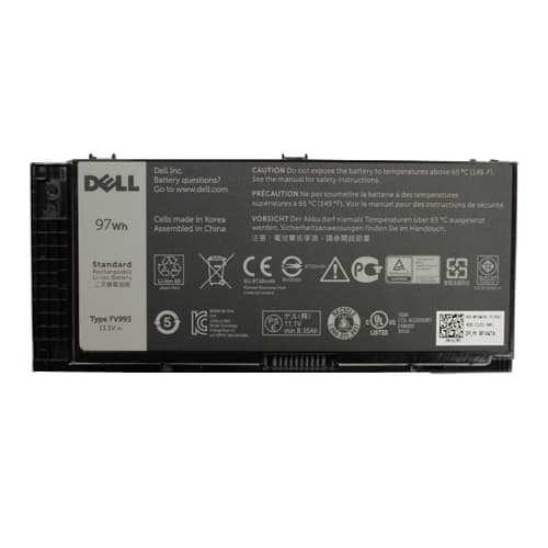 Dell Primary Battery - laptop batteri - litiumjon - 9 celler - 97 Wh - för Dell M4600, M6600