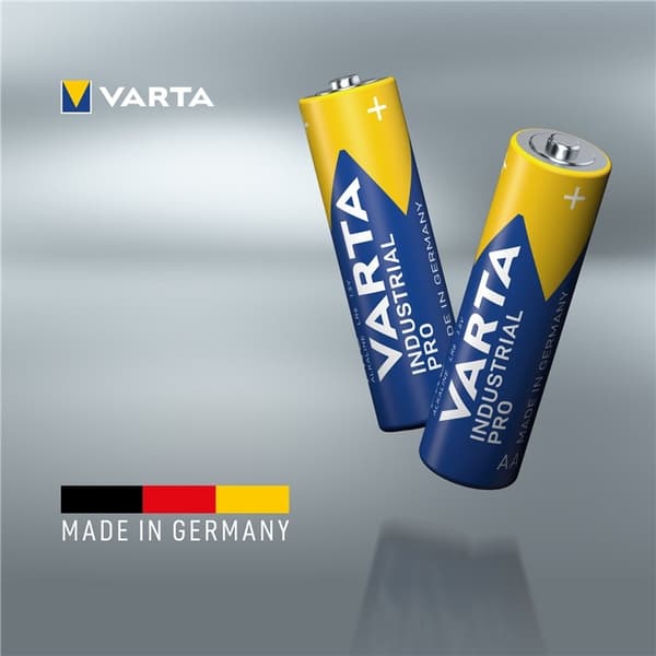 Varta LR6/AA (Mignon) (4006) batteri, 10 stk. box alkaline mangan batteri, 1,5 V