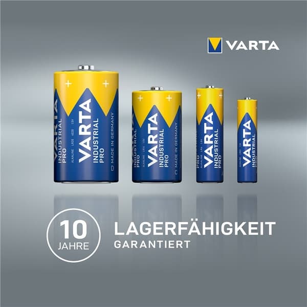 Varta LR6/AA (Mignon) (4006) batteri, 10 stk. box alkaline mangan batteri, 1,5 V