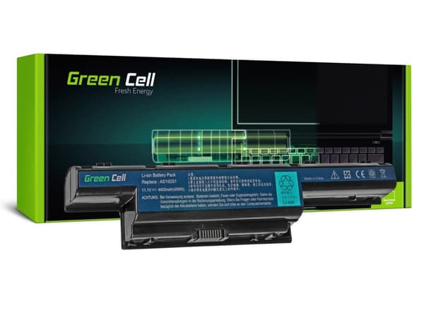 Green Cell AC06 notebook reservedel Batteri