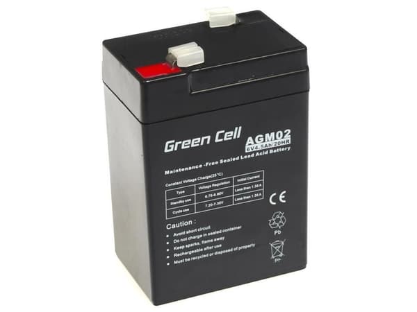 Green Cell AGM02 UPS batteri forseglet blysyre (VRLA)