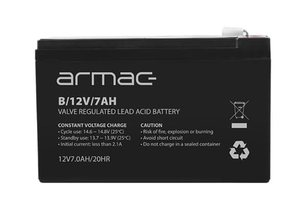 Universal gel batteri til Ups Armac B/12V/7Ah