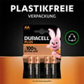 Miniatyrbillede 6 af 7: Duracell LR6/AA (Mignon) (MN1500) batteri, 4 st. blister alkaliskt manganbatteri, 1,5 V