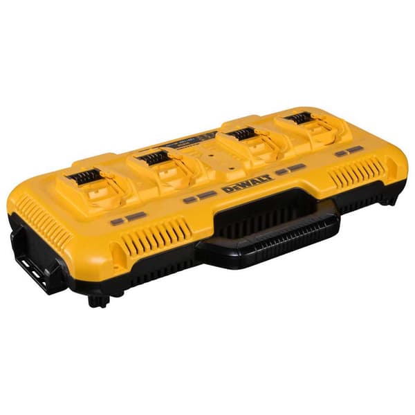 Dewalt Dcb104-qw 4-port Lithium Batteri Oplader Gylden One Size / EU Plug