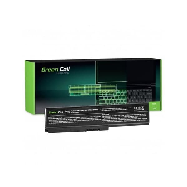 Laptop batteri Green Cell TS03 Sort 4400 mAh