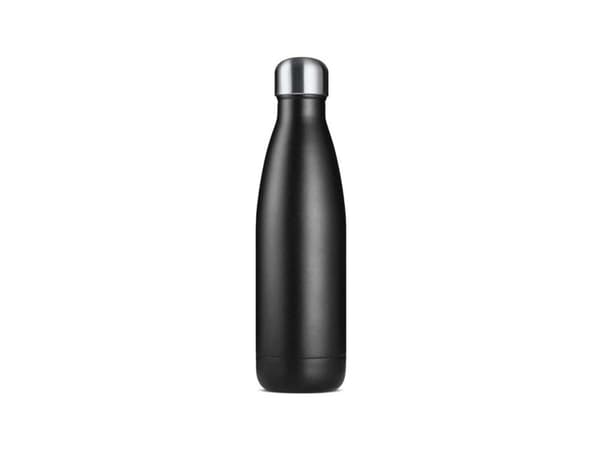 JobOut Vattenflaska Matt svart 500 ml