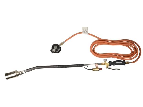 HOME It® ogräsbrännare med 5 meter slang och högtrycksregulator