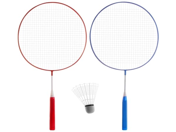 HOME It® mega-badminton med 2 ketsjere og 1 bold