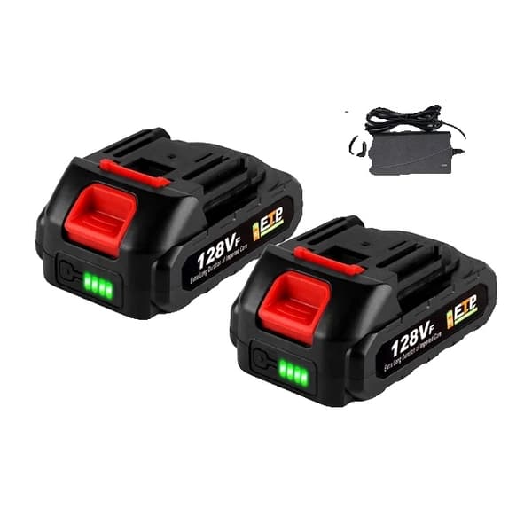 Uppladdningsbart batteri, 18V litium, batteriindikator, 2x388VF med EU-kontakt
