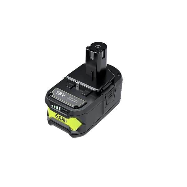 Vaihtoakku, 6000mAh kapasiteetti, 18 voltin jännite, 12V-18V LATAUSLAITE