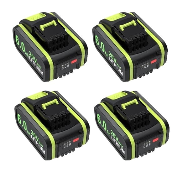 Worx 20V Batteri Udskiftning, Li-Ion, Trådløse Værktøjer, 4 PAKKE