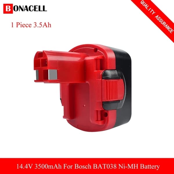 Bosch 144V batteri, 3500mAh kapacitet, kompatibel med BAT038 BAT140 BAT040 BAT041, 2 BATTERI 1C