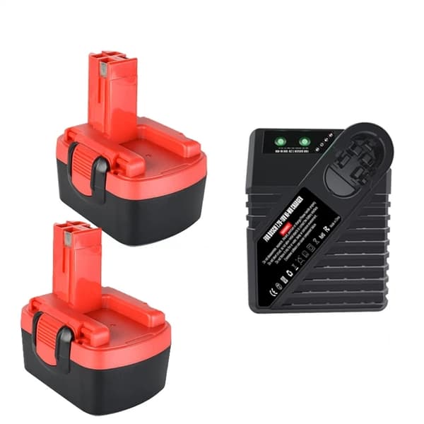 Bosch 144V batteri, 3500mAh kapacitet, kompatibel med BAT038 BAT140 BAT040 BAT041, 2 BATTERI 1C