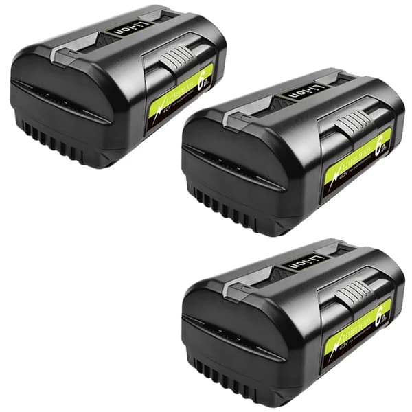 Ryobi 40V Litiumbatteri, 60Ah hög kapacitet, Kompatibelt med 36V verktyg, 5