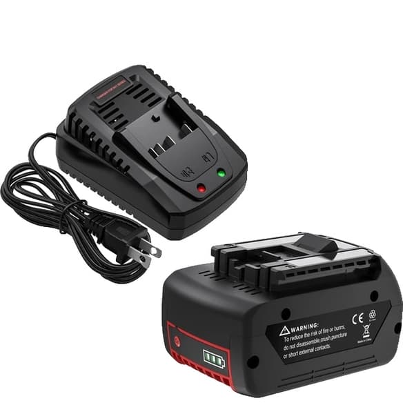 Bosch 18V batteri, 60Ah kapacitet, uppladdningsbart Li-ion, 4 batteri