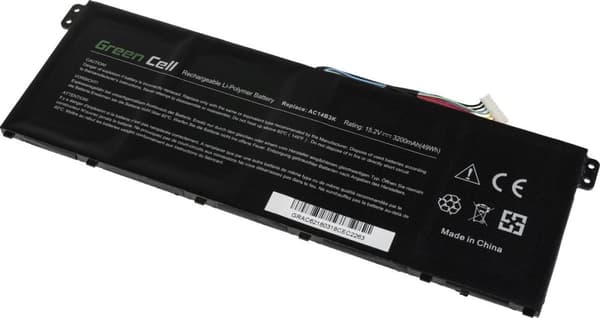 GREEN CELL batteri til Acer Aspire 5 A515 A517 E15 ES1-512 ES1-533 / 15,2V 3200mAh