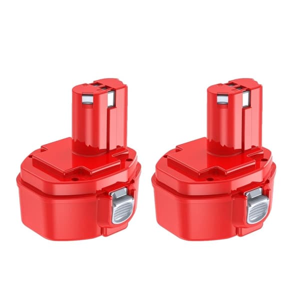 MAKITA 144V Batteri, 3500mAh Kapacitet, Kompatibel med PA14, 1422, 1420, 1433, 1434, 1435 Modeller, 2 st 40ah