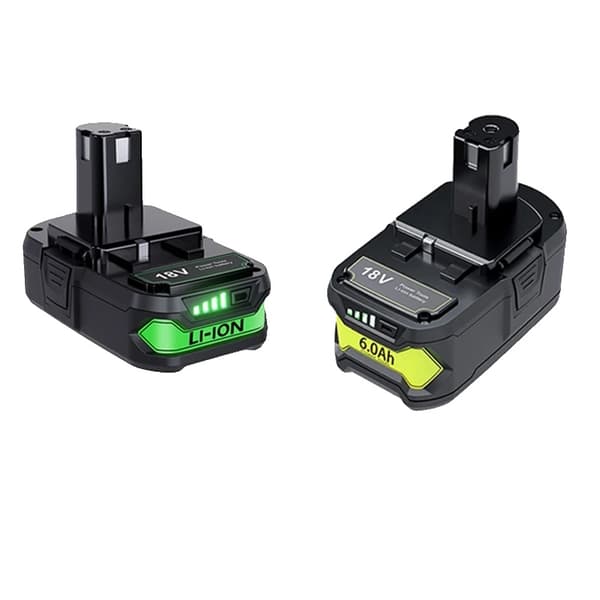 Ryobi 18v Batteri, Kompatibel med P102 P103, Langvarig Trådløs Kraft, 1PCS 60Ah