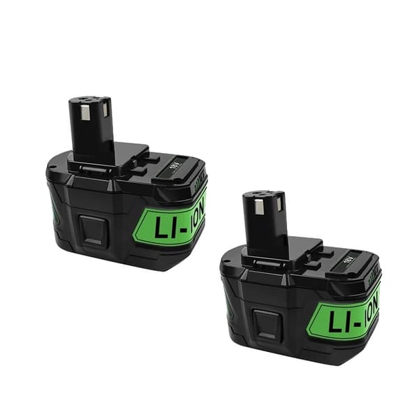 Ryobi 18v Batteri, Kompatibel med P102 P103, Langvarig Trådløs Kraft, 1PCS 60Ah