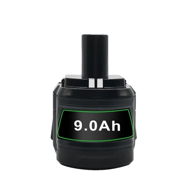 Udskiftningsbatteri af lithium, 6000mAh/9000mAh kapacitet, kompatibelt med Ryobi ONE+Plus elværktøj., 1 STK 90 Batteri