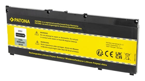 Batteri för HP Envy x360 15-CN 15-CX SR03XL 4380mAh