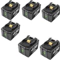 Miniatyrbillede 2 af 2: Makita 18V Batteri, 60Ah Kapacitet, LED Brændstofmåler, 10 stk 90