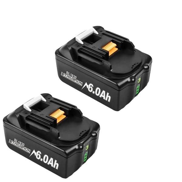 Makita 18V Batteri, 60Ah Kapacitet, Lithium-Ion Teknologi, 2 sæt