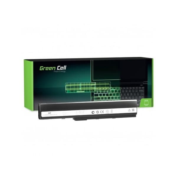 Laptop batteri Green Cell AS02 Sort 4400 mAh