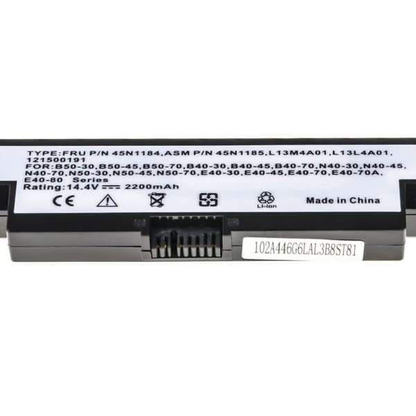 Laptop batteri Green Cell LE69 Sort 2200 mAh