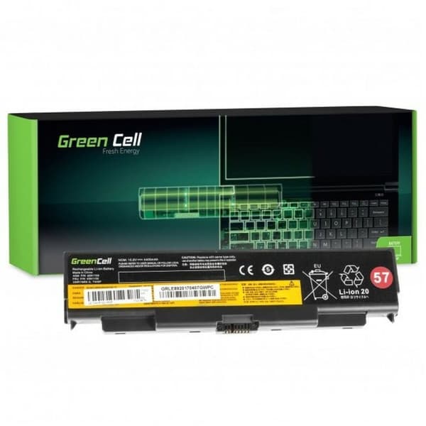 Laptop batteri Green Cell LE89 Sort