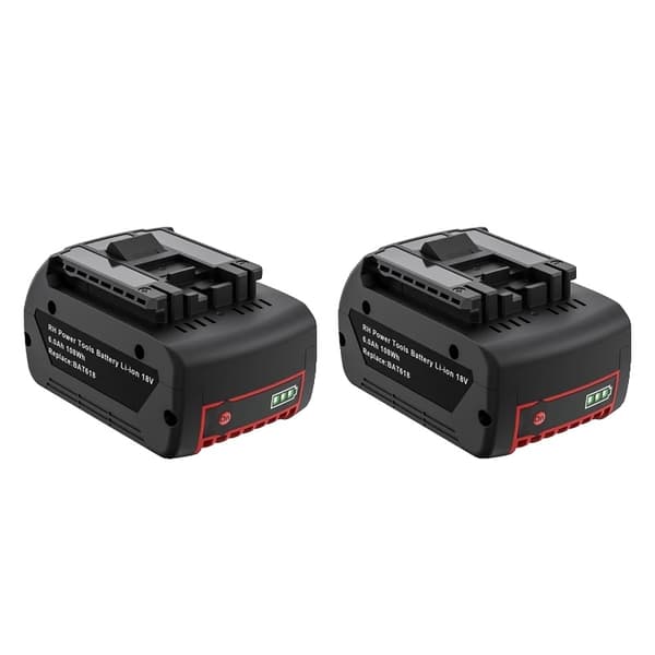 6000mAh Li-ion batteri för Bosch, 18V hög kapacitet, CE-certifierad,1 batteri 1 laddare