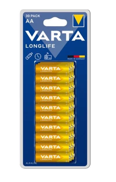 Varta Longlife AA Blister 30-pack