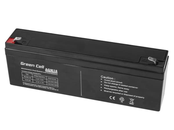 Green Cell AGM18 UPS batteri 12 V 2,3 Ah