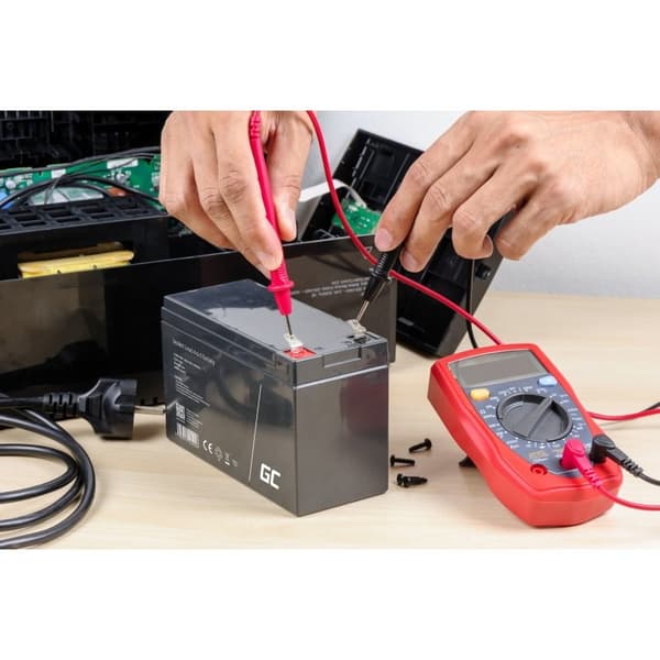 Green Cell AGM37 industrielt genopladeligt batteri forseglet blysyre (VRLA) 4000 mAh 4 V
