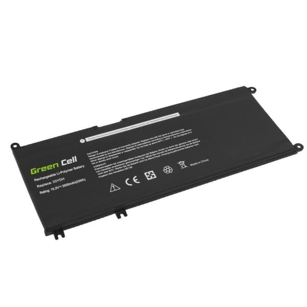 Laptop batteri Green Cell DE138 Sort 3500 mAh 53 Wh