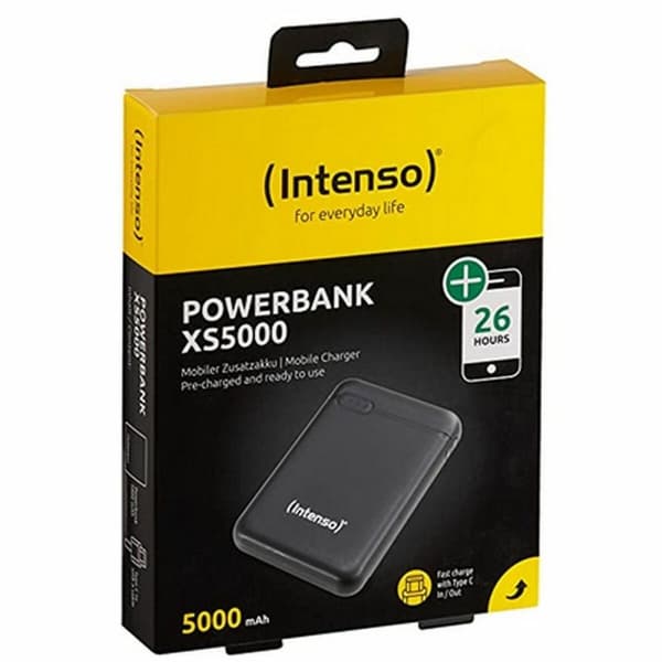 Powerbank INTENSO 7313520 Svart 5000 mAh