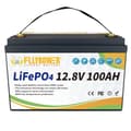 Miniatyrbillede 1 af 2: Dybe cyklus lithiumbatteri, 12,8V 100Ah, indbygget BMS,12v 100Ah 352