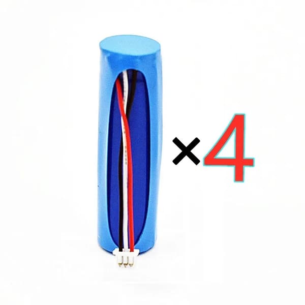 Erstatningsbatteri til 70mai Dash Cam, 3,7V spænding, 500mAh kapacitet,4 stk. batteri, 3,7V